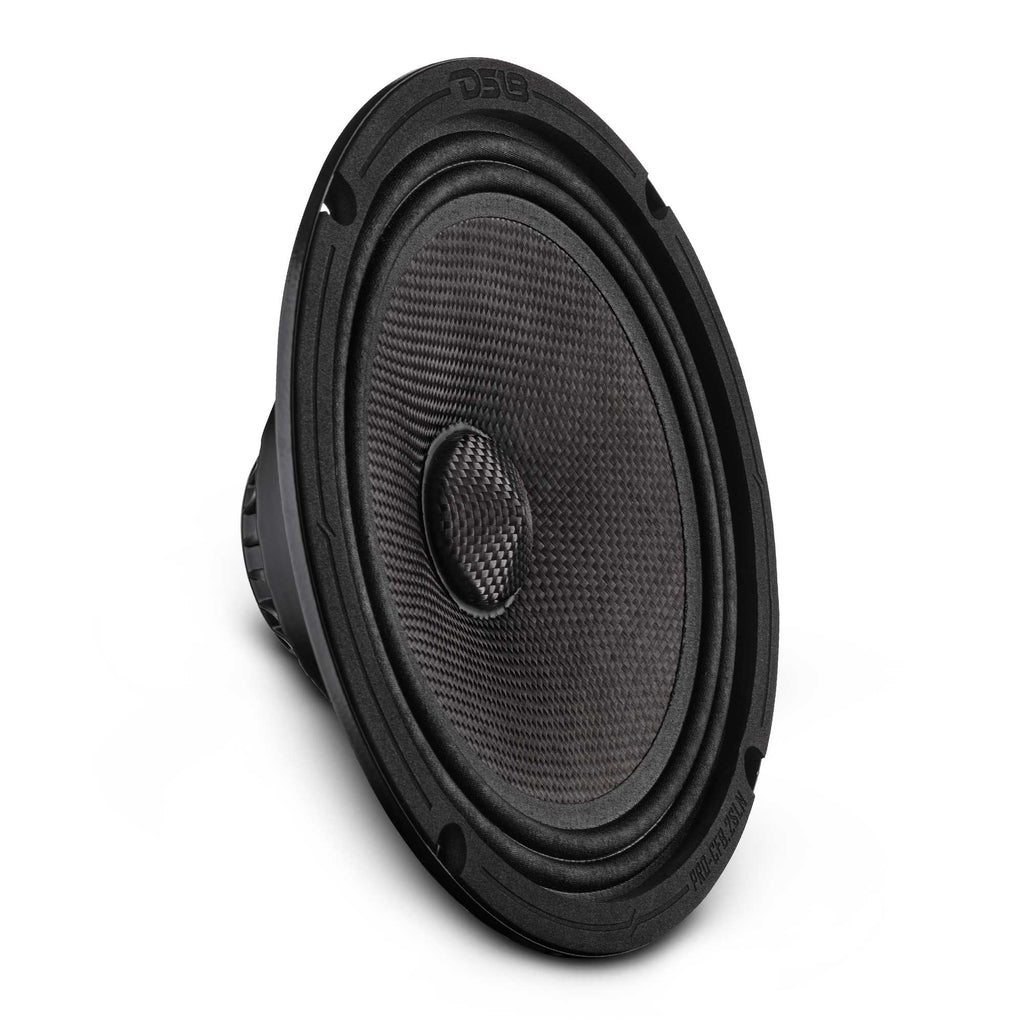 DS18 PRO-CF8.2SLN 8” Slim Motorcycle & Motorsports Loudspeaker With Neodymium Magnet and Water Resistant Carbon Fiber Cone | 200W RMS 2-Ohm — image 1