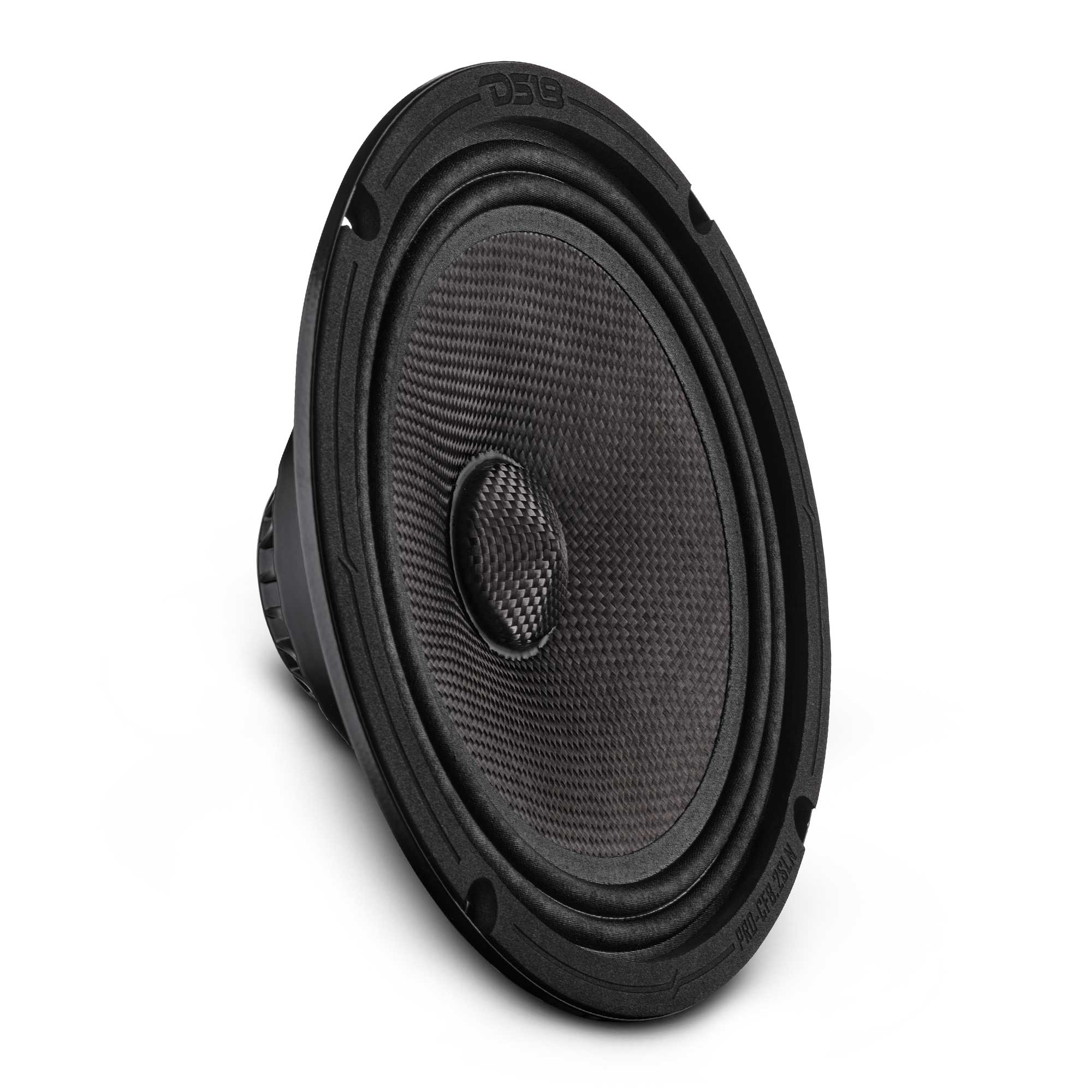 DS18 PRO-CF8.2SLN 8” Slim Motorcycle & Motorsports Loudspeaker With Neodymium Magnet and Water Resistant Carbon Fiber Cone | 200W RMS 2-Ohm — image 1