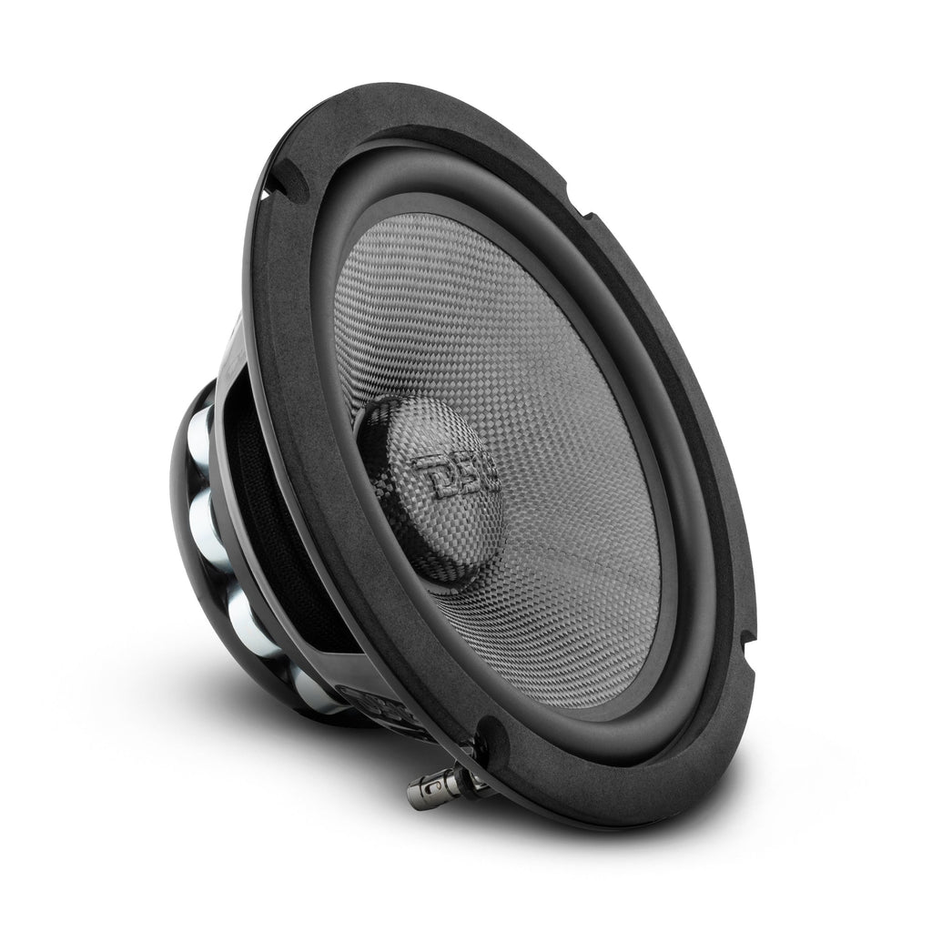 DS18 PRO-CF8.4NR PRO 8" Neodymium Carbon Fiber Water resistant Cone Mid-Bass Loudspeaker 300 Watts Rms 4-Ohm — image 1