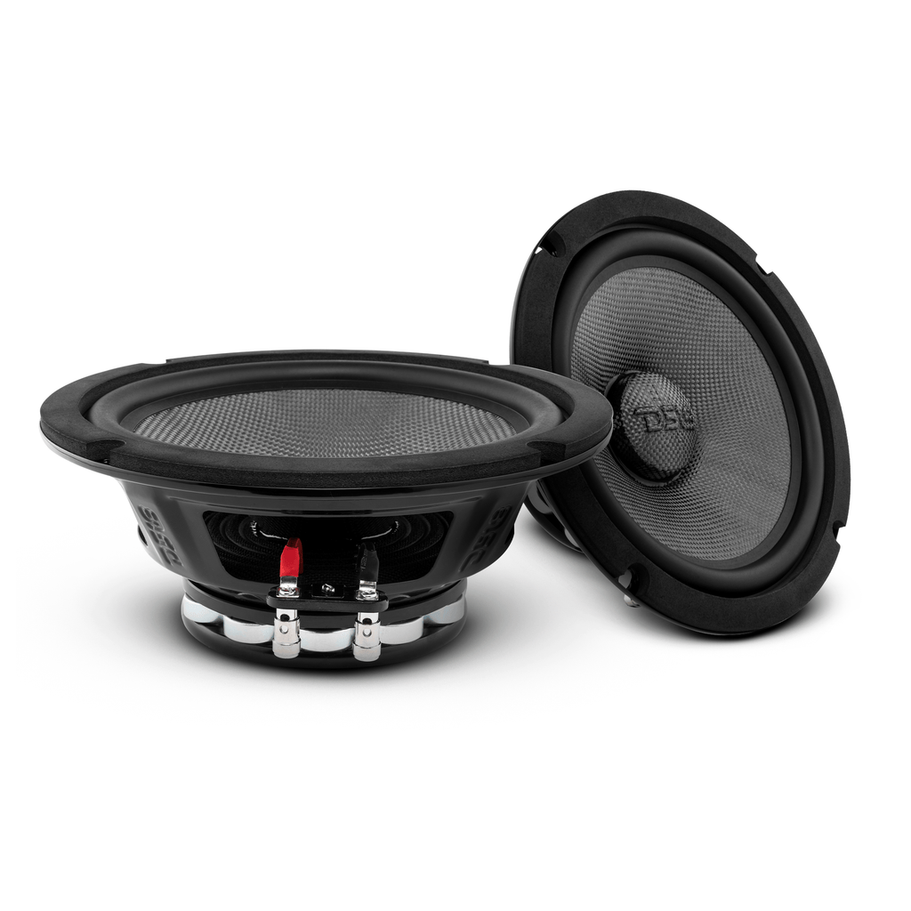 DS18 PRO-CF8.4NR PRO 8" Neodymium Carbon Fiber Water resistant Cone Mid-Bass Loudspeaker 300 Watts Rms 4-Ohm — image 2