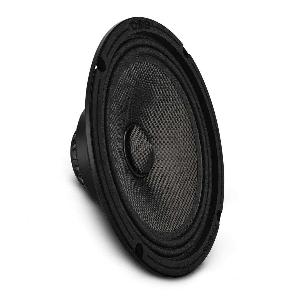 DS18 PRO-CF8.4SLN 8” Slim Motorcycle & Motorsports Loudspeaker With Neodymium Magnet and Water Resistant Carbon Fiber Cone | 200W RMS 4-Ohm — image 1