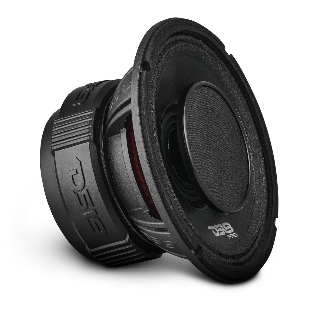 DS18 PRO-HY6.4B PRO 6.5" Coaxial Hybrid Mid-Range Water resistant Cone Loudspeaker with Built-in Driver 225 Watts Rms 4-Ohm — image 1