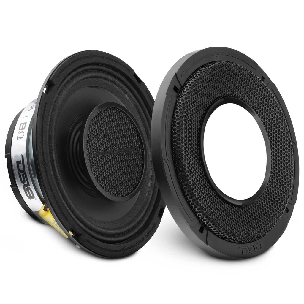DS18 PRO-HY6MSL PRO 6.5" Shallow Coaxial Hybrid Mid-Range Loudspeaker with Built-in Driver | 150W RMS 8-Ohm — image 1