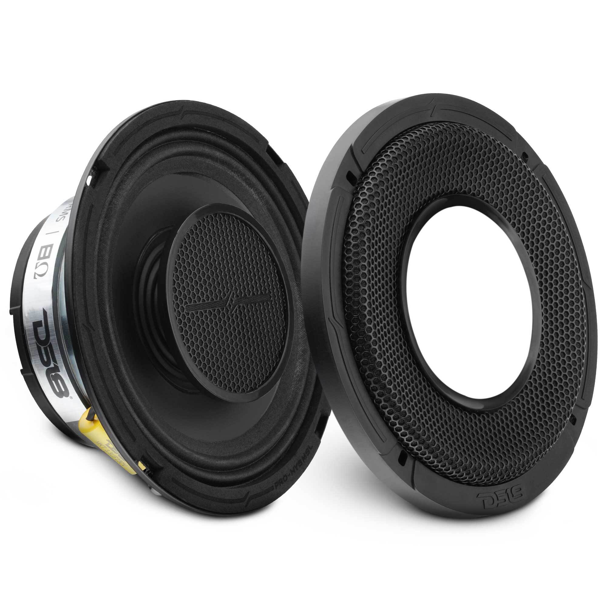 DS18 PRO-HY6MSL PRO 6.5" Shallow Coaxial Hybrid Mid-Range Loudspeaker with Built-in Driver | 150W RMS 8-Ohm — image 1