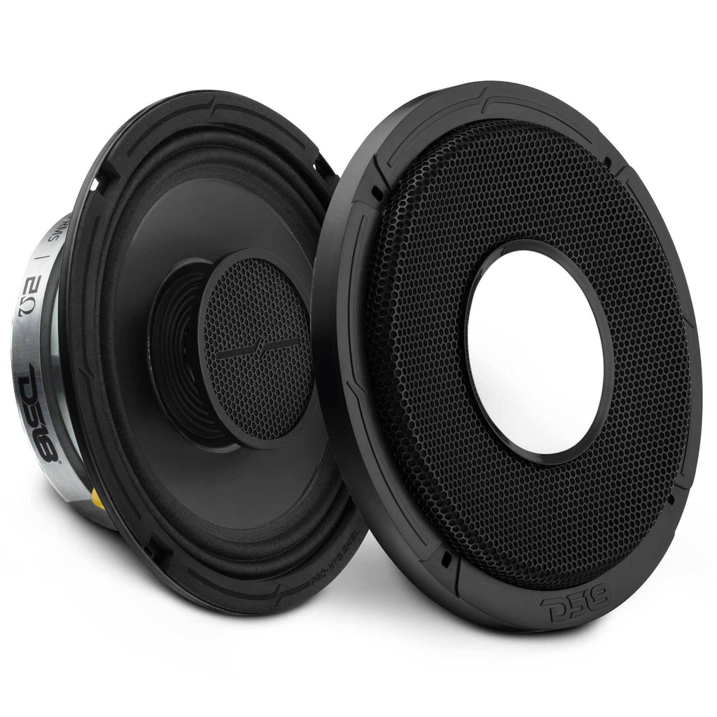 DS18 PRO-HY8.2MSL PRO 8" Hybrid Slim Loudspeaker with a 1" Compression Driver Horn | 200W RMS 2-Ohm — image 1