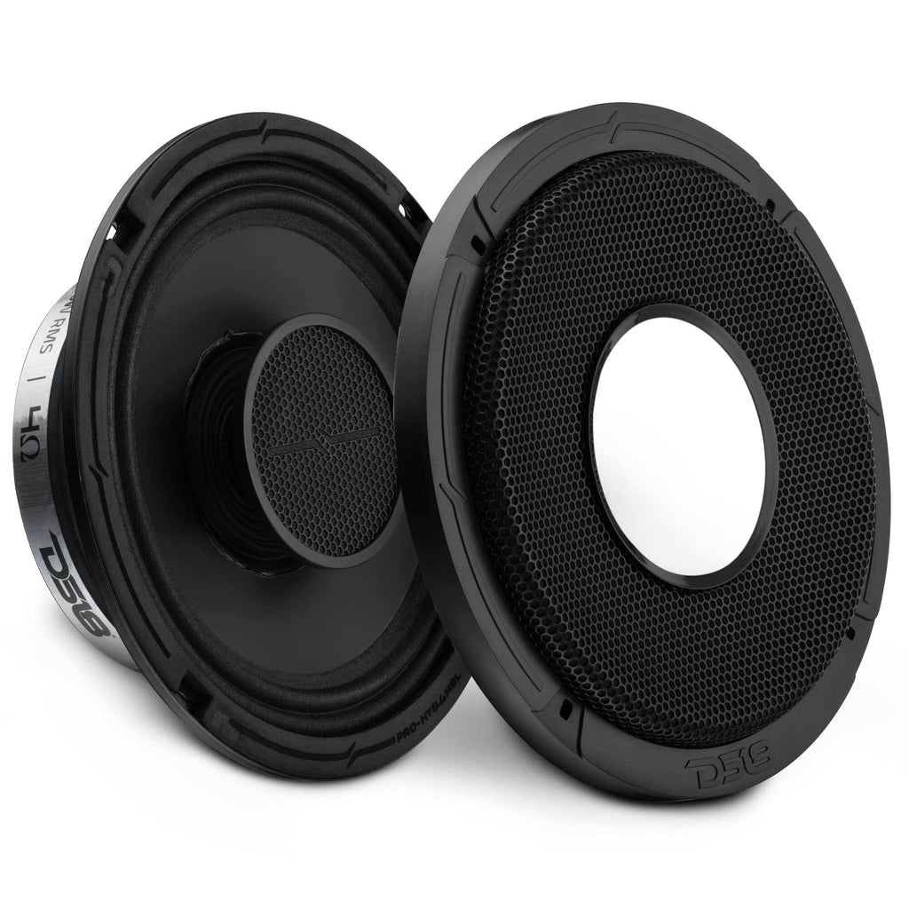 DS18 PRO-HY8.4MSL PRO 8" Shallow Coaxial Hybrid Mid-Range Loudspeaker with Built-in Driver | 200W RMS 4-Ohm — image 1