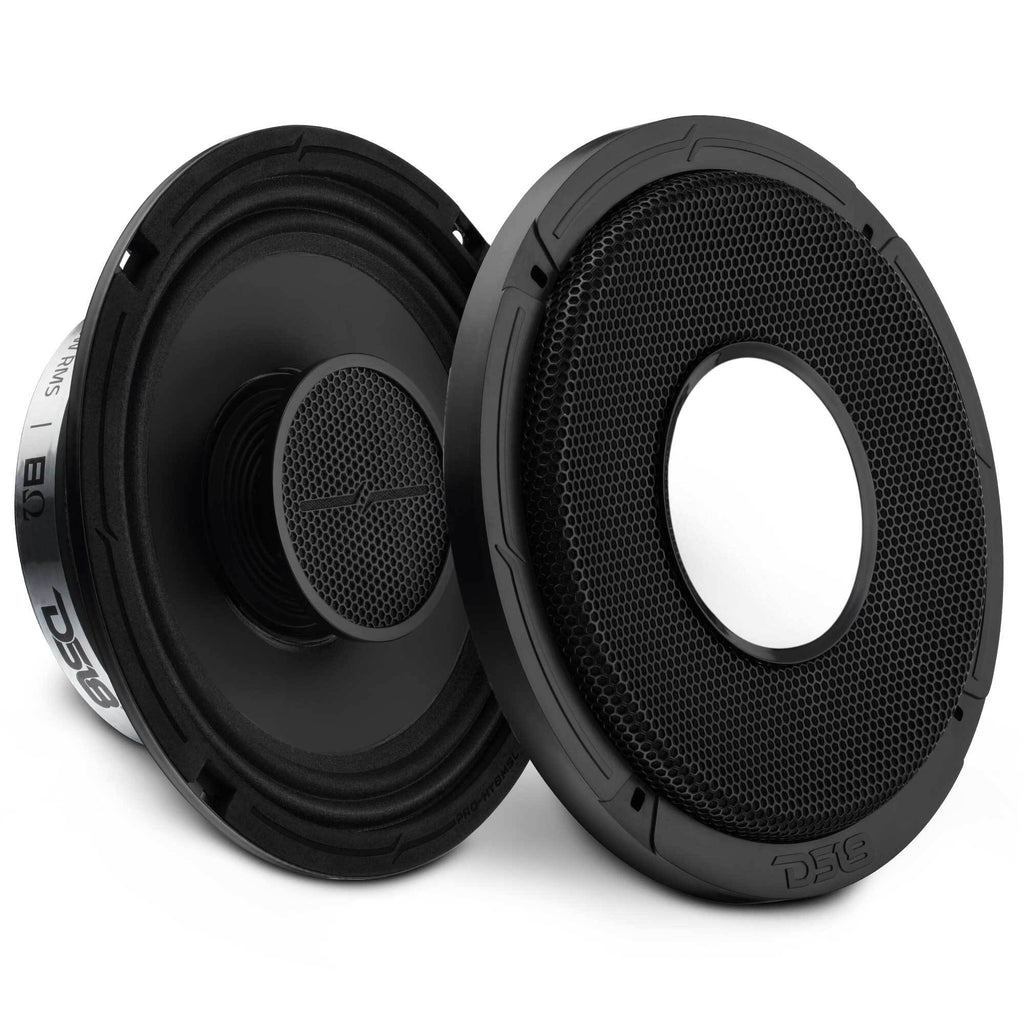 DS18 PRO-HY8MSL PRO 8" Shallow Coaxial Hybrid Mid-Range Loudspeaker with Built-in Driver | 200W RMS 8-Ohm — image 1