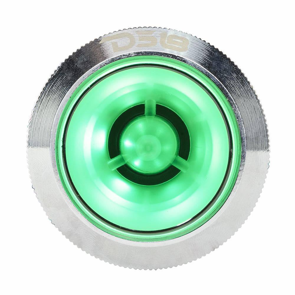 DS18 PRO-TW7L 2.3" Neodymium Super Bullet Tweeter 1" Titanium Voice Coil with RGB LED Lights — image 2