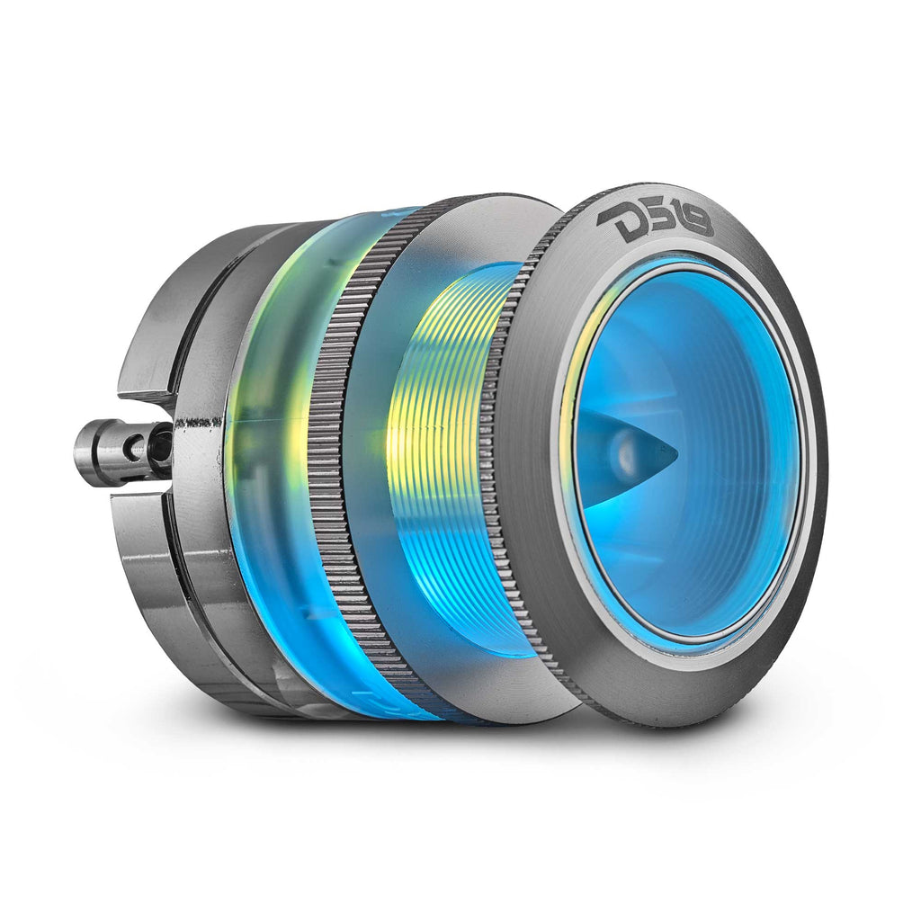 DS18 PRO-TW7LD 2.3" Neodymium Super Bullet Tweeter with 1" Aluminum Voice Coil & Digital LED Lights — image 1