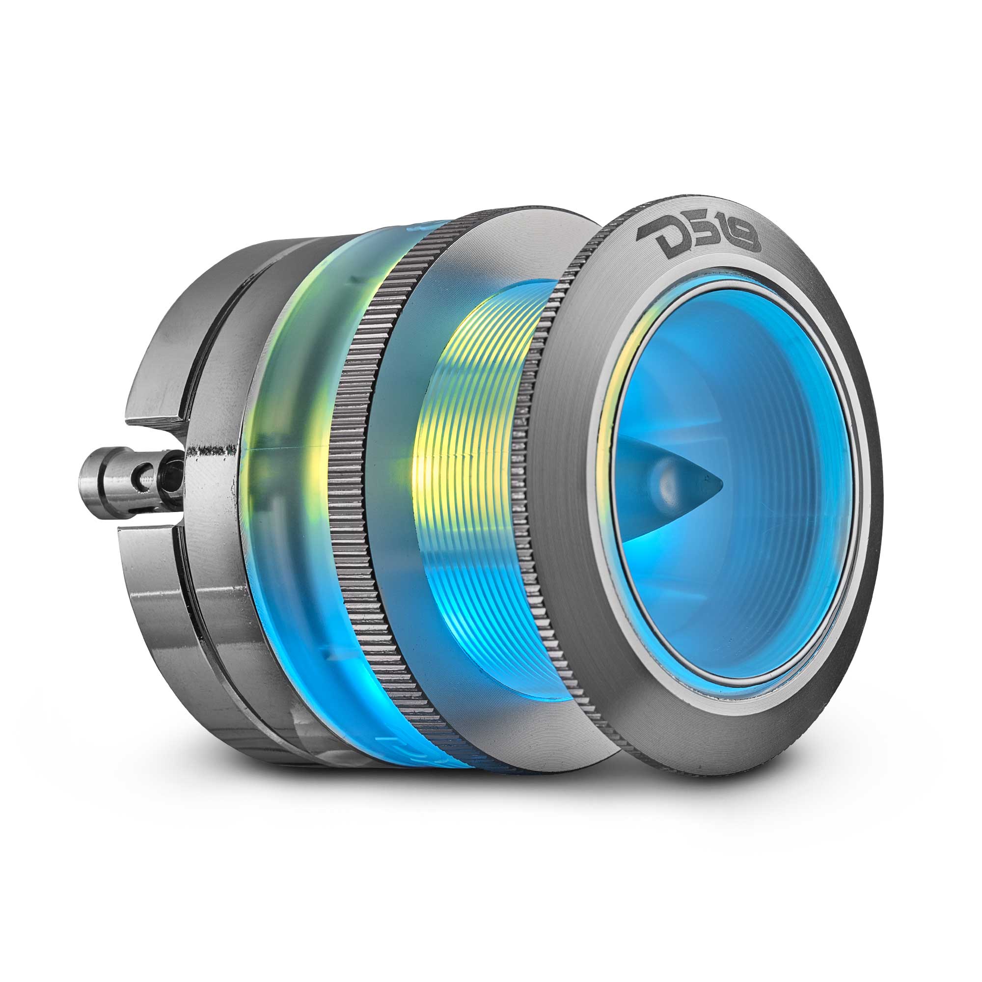 DS18 PRO-TW7LD 2.3" Neodymium Super Bullet Tweeter with 1" Aluminum Voice Coil & Digital LED Lights — image 1
