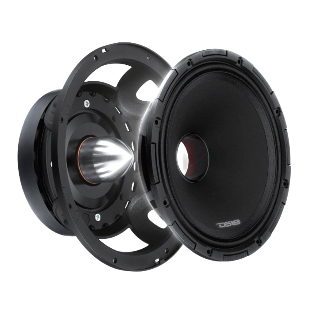 DS18 PROJECT360.88B PROJECT360 8” High-Sensitivity Mid-High Loudspeaker with Bullet - 300W RMS 8-Ohm - Rotating Recone Design For Quick Repair — image 2