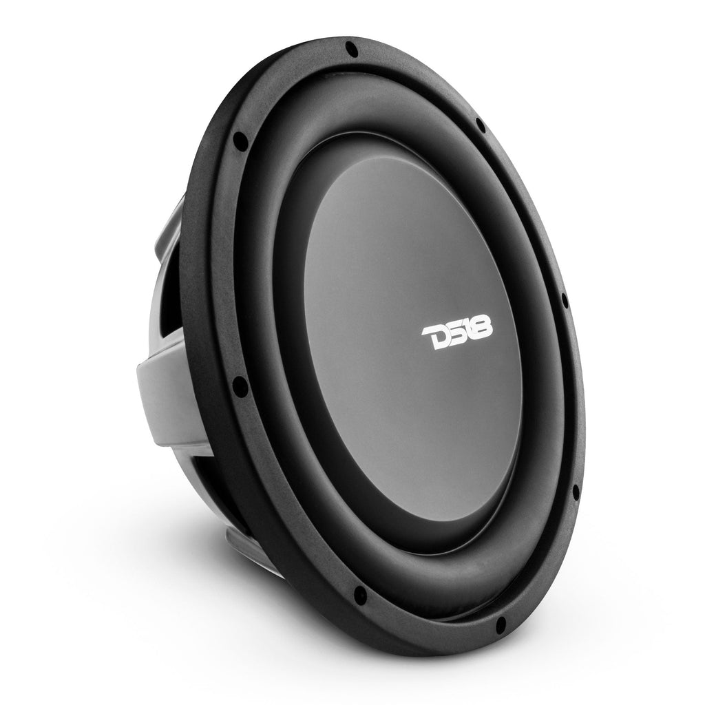 DS18 PSW10.4D PS Shallow-Mount Water Resistant 10" Subwoofer | 500W RMS DVC 4-Ohm — image 1