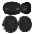 DS18 RY-HD69BAFFLE + PRO-HY69.4MSL.2pk 6x9” Hybrid Motorcycle Speaker Bundle – Slim 2-Way Loudspeakers + Sealed ABS Baffles (Pair) | IP65 Water-Resistant, High Output — image 1
