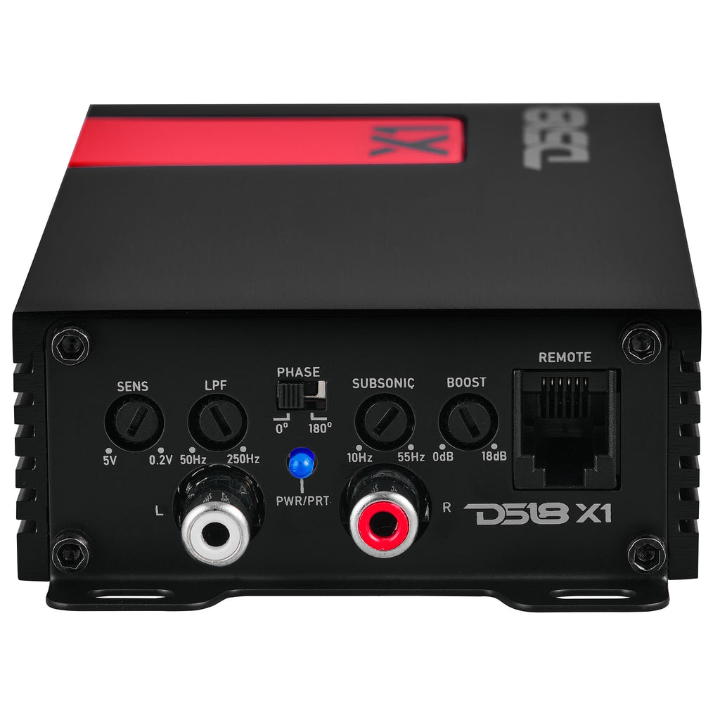 DS18 X1 X 1-Channel Ultra Compact Class D Amplifier 300 Watts Rms @ 1-Ohm — image 5