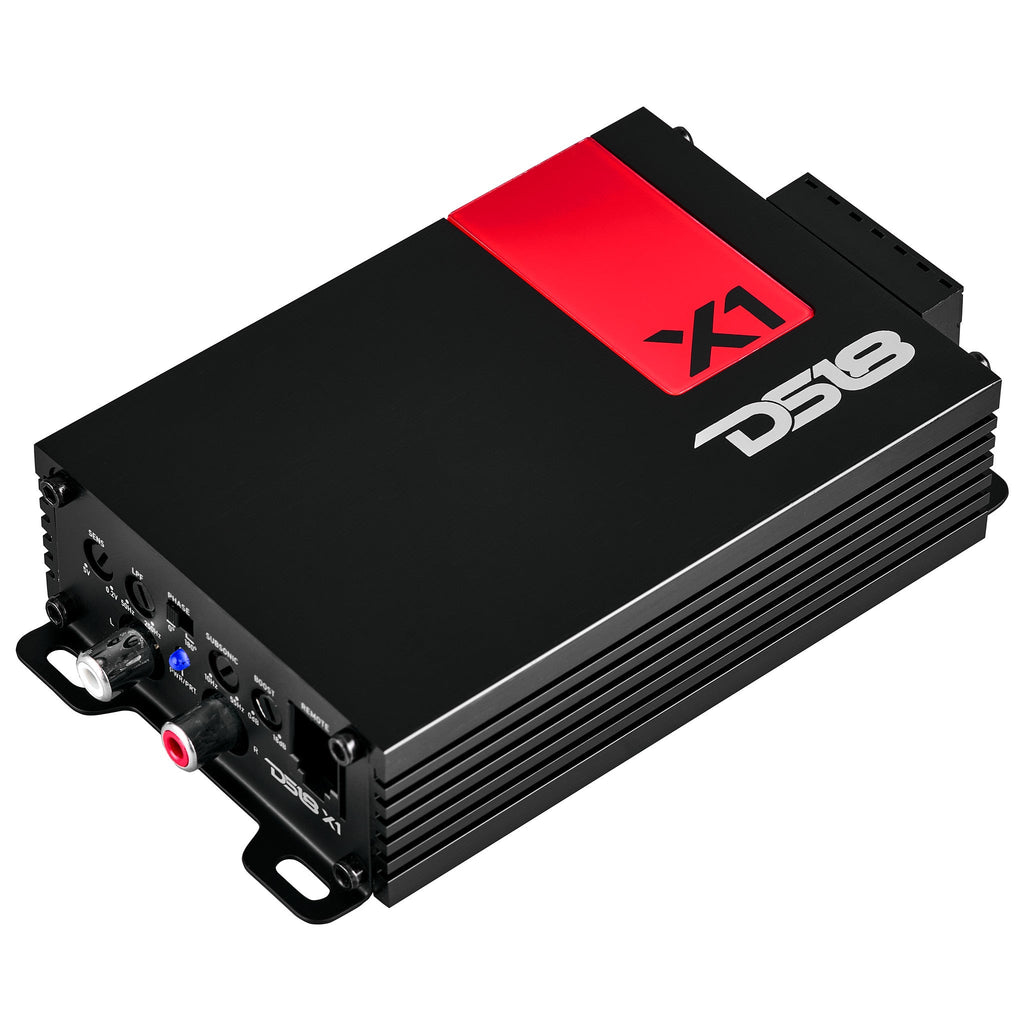 DS18 X1 X 1-Channel Ultra Compact Class D Amplifier 300 Watts Rms @ 1-Ohm — image 2