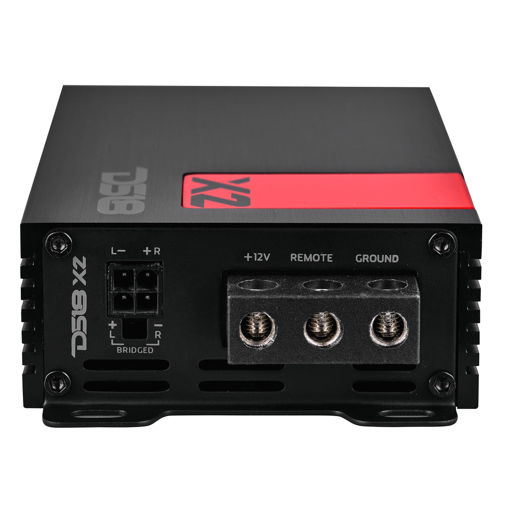 DS18 X2 X 2-Channel Ultra Compact Class D Amplifier 2 x 140 Watts Rms @ 4-ohm — image 4
