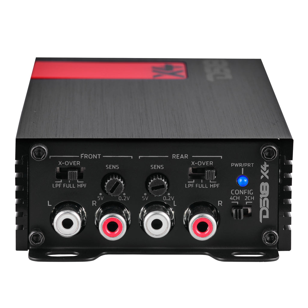 DS18 X4 X 4-Channel Ultra Compact Class D Amplifier 4 x 70 Watts Rms @ 4-ohm — image 3