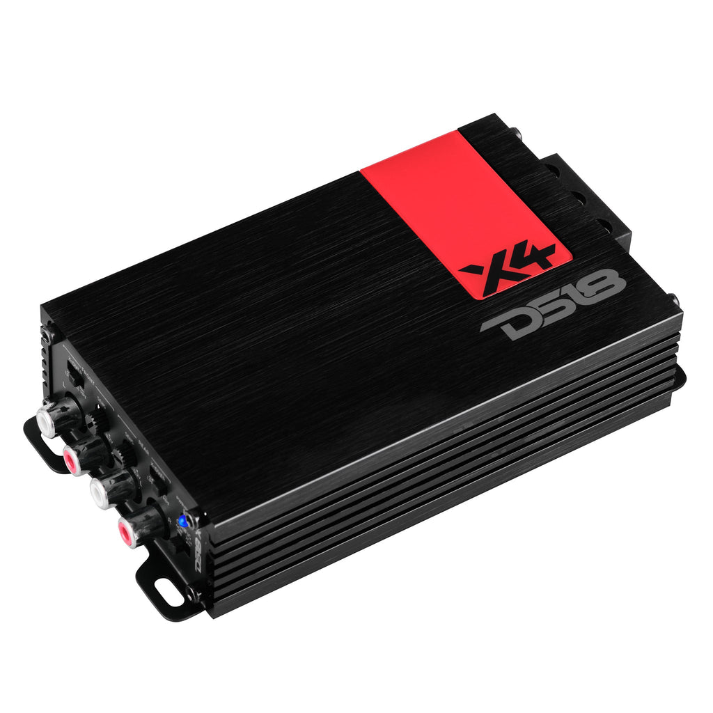 DS18 X4 X 4-Channel Ultra Compact Class D Amplifier 4 x 70 Watts Rms @ 4-ohm — image 2