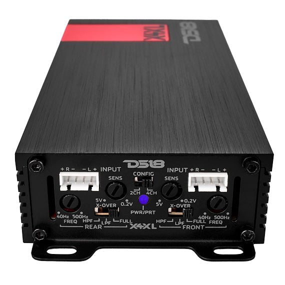 DS18 X4XL X 4-Channel Ultra Compact Class D Amplifier 4 x 120 Watts Rms @ 4-ohm — image 3