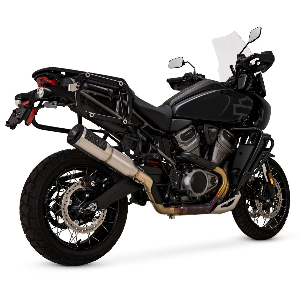 Vance & Hines Adventure Hi-Output 450 – Stainless Black – 46533 — manufacturer image 2