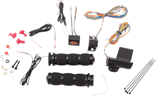 AVON GRIPS Heated Grips - Air Cushion - TBW - Black AIR-90-AN-FL-RH — image 1