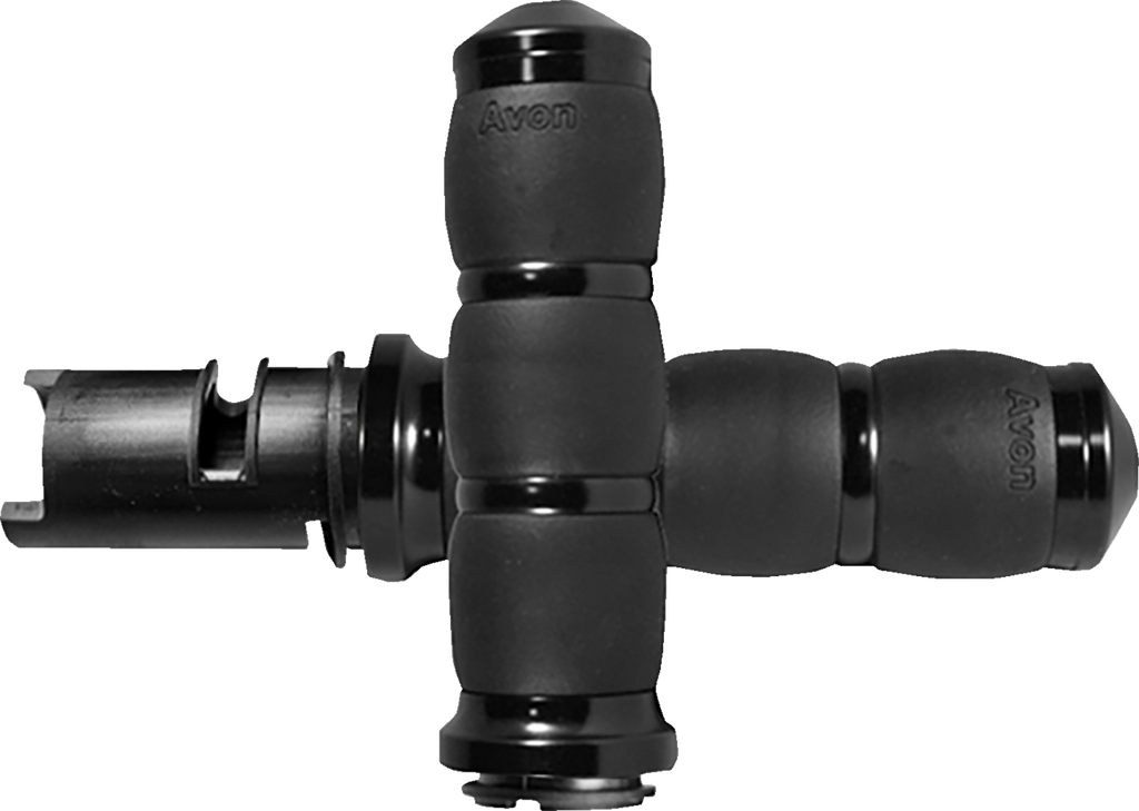 AVON GRIPS 3-Ring Velvet Air Grips - TBW - Black AIR-96-F24 — image 1