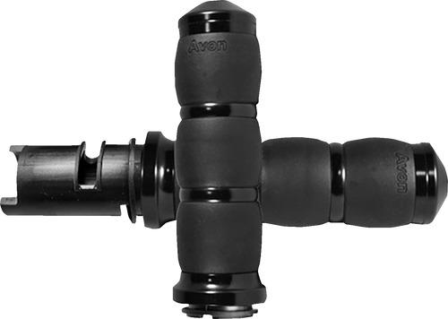 AVON GRIPS 3-Ring Velvet Air Grips - TBW - Black AIR-96-F24 — image 1