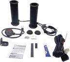 KOSO NORTH AMERICA 5 Level Twist Throttle Heated Grips - 1" AM10706G — image 1