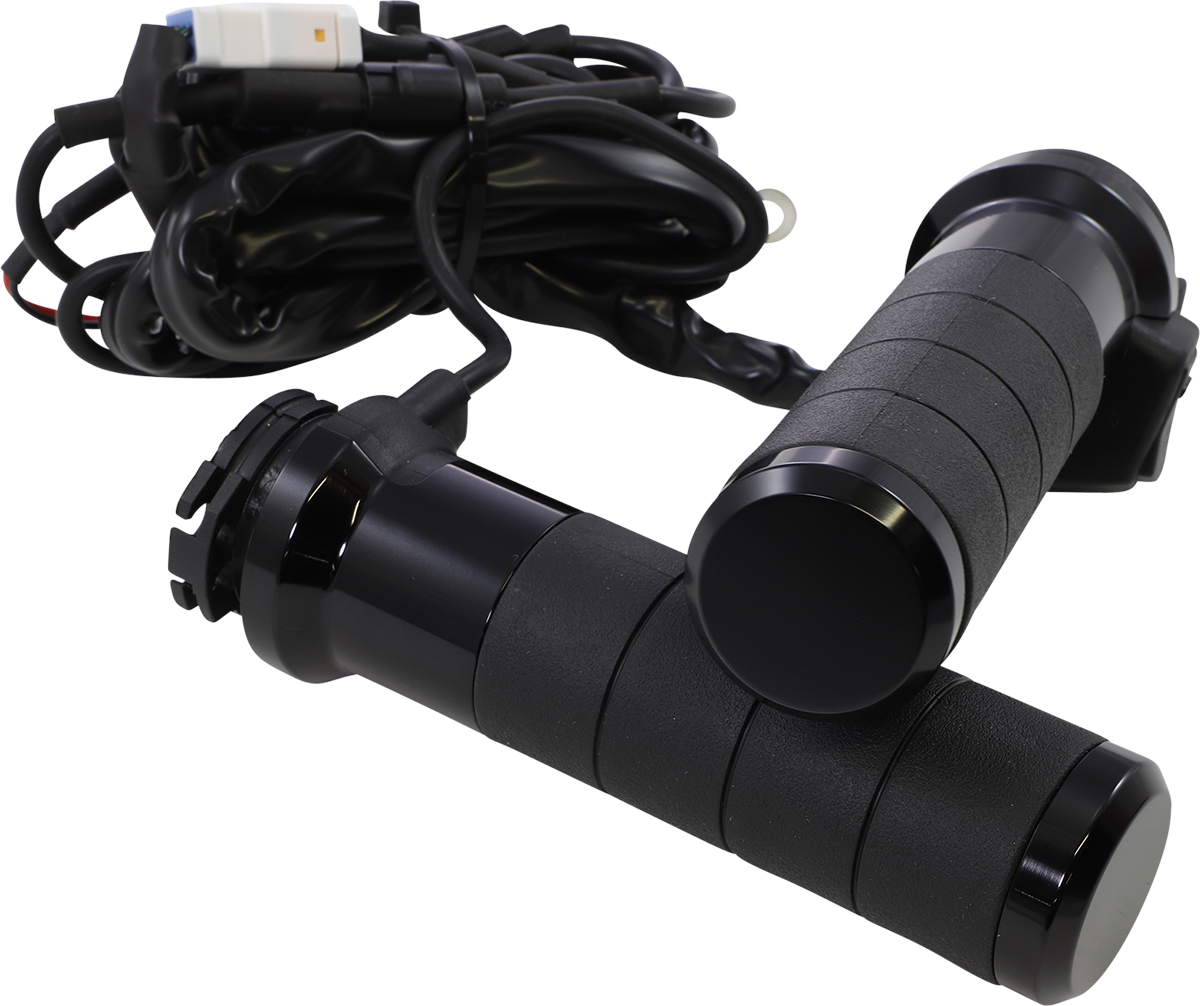 KOSO NORTH AMERICA Titan-X Heated Grips - 1" - Black AX068K10 — image 1
