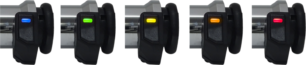 KOSO NORTH AMERICA Titan-X Heated Grips - 1" - Chrome AX068M00 — image 2
