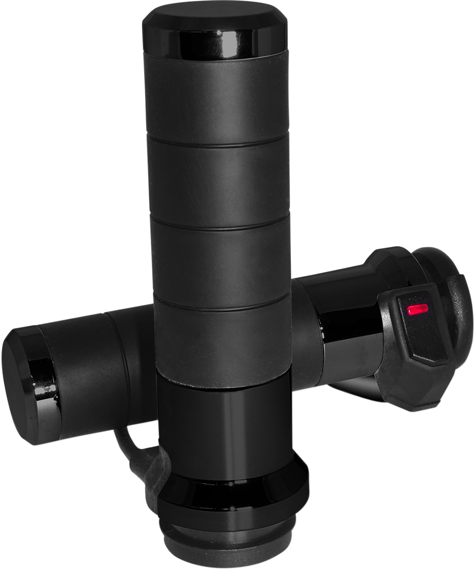 KOSO NORTH AMERICA Titan-X Heated Grips - 1" - Chrome AX068M00 — image 4