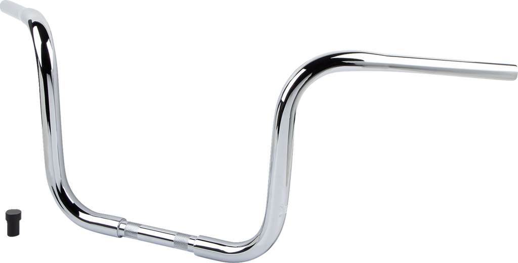 BURLY BRAND Gorilla Ape Handlebar - TBW - 12" - Chrome B12-1501C — image 2