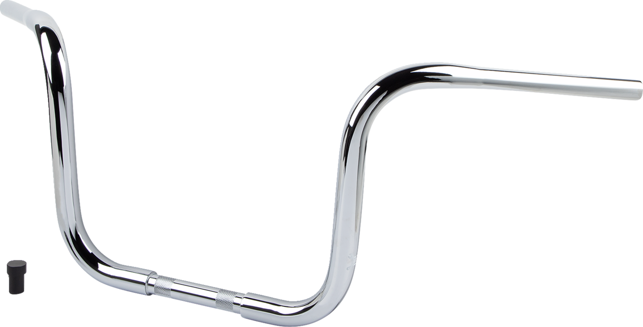 BURLY BRAND Gorilla Ape Handlebar - TBW - 12" - Chrome B12-1501C — image 2