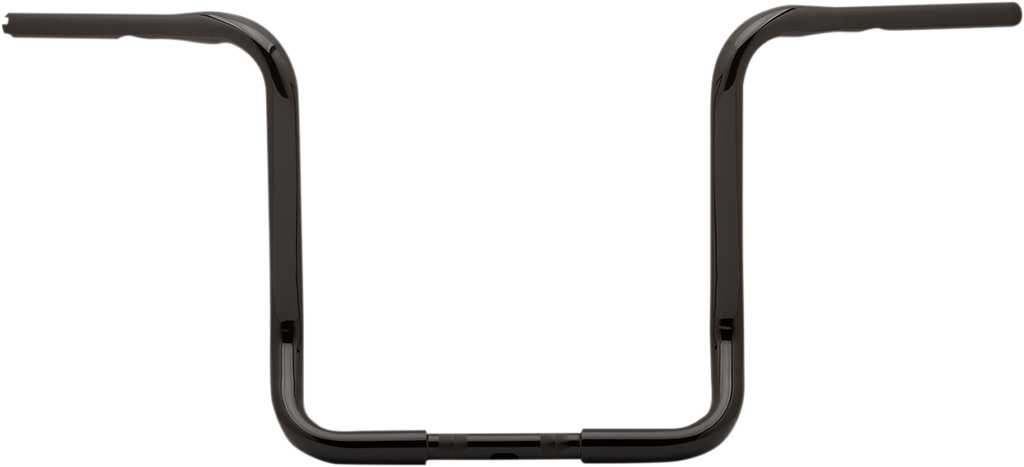BURLY BRAND 1-1/4" Bagger Ape Hanger Handlebar - TBW - 15" - Black B12-2002B — image 1