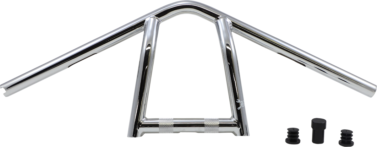 BURLY BRAND Jim Handlebar - 9" - Chrome B12-6040C — image 1