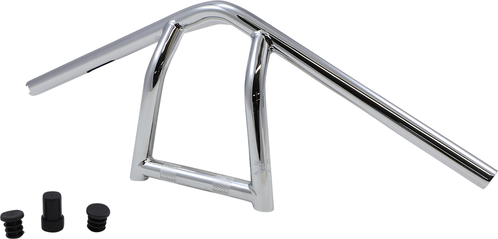 BURLY BRAND Jim Handlebar - 9" - Chrome B12-6040C — image 2