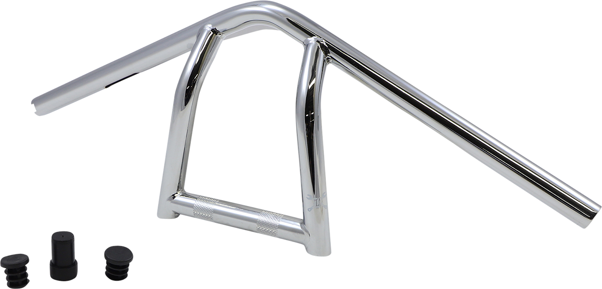 BURLY BRAND Jim Handlebar - 9" - Chrome B12-6040C — image 2