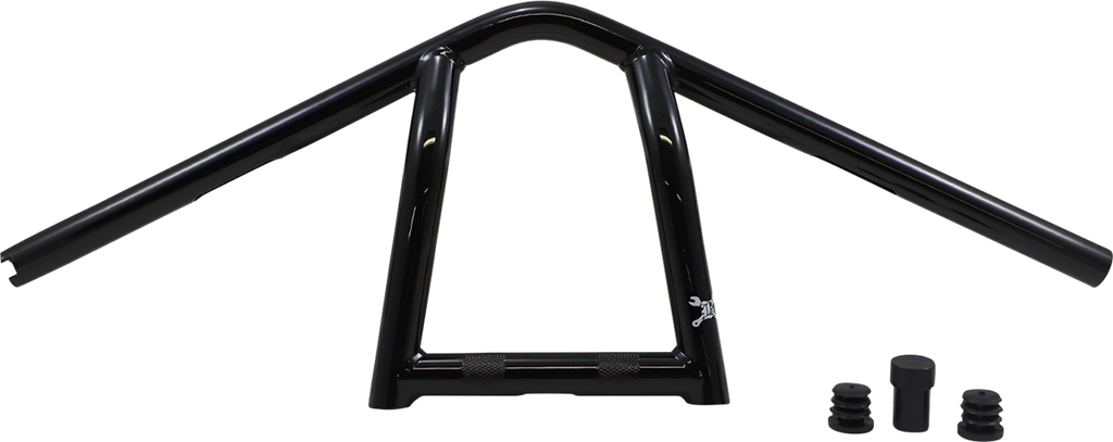 BURLY BRAND Jim Handlebar - 9" - Chrome B12-6040C — image 3