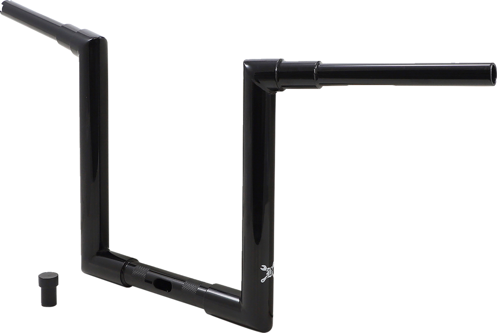 BURLY BRAND Jason Handlebar - 12" - Black B12-6090B — image 2