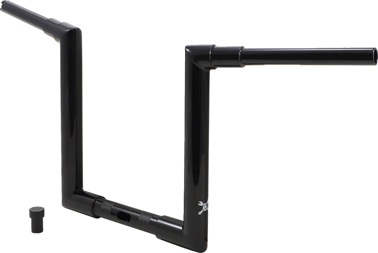 BURLY BRAND Jason Handlebar - 12" - Black B12-6090B — image 2
