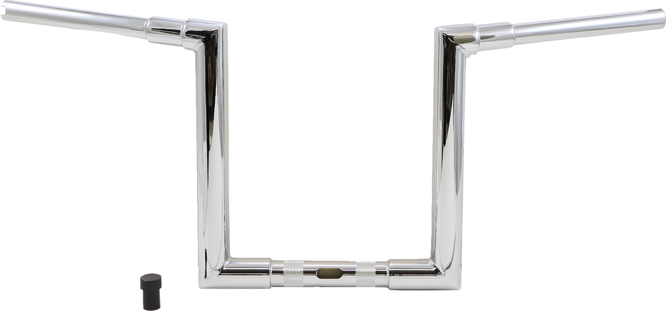 BURLY BRAND Jason Handlebar - 12" - Chrome B12-6090C — image 1
