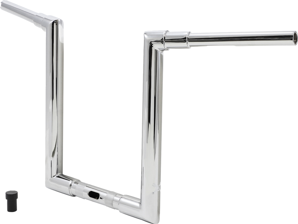 BURLY BRAND Jason Handlebar - 14" - Chrome B12-6091C — image 2