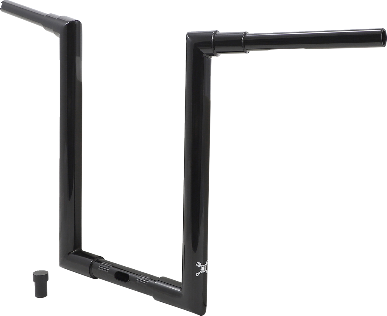 BURLY BRAND Jason Handlebar - 16" - Black B12-6092B — image 2