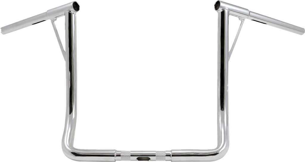 BURLY BRAND Louie Handlebar - Louie B - 16" - Chrome B12-7005C — image 1