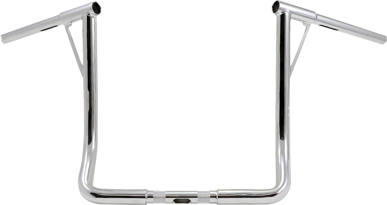 BURLY BRAND Louie Handlebar - Louie B - 16" - Chrome B12-7005C — image 1
