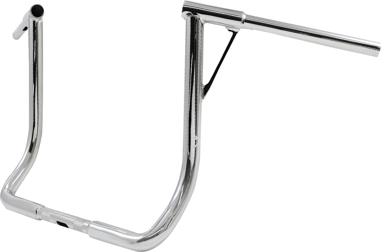 BURLY BRAND Louie Handlebar - Louie B - 16" - Chrome B12-7005C — image 2