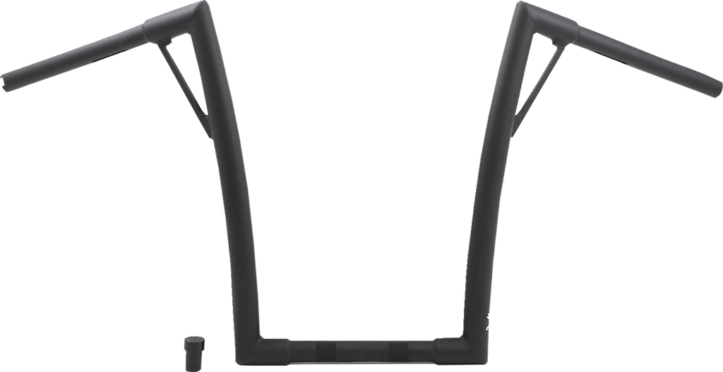 BURLY BRAND Louie Handlebar - 16" - Textured Black B12-7008TB — image 1