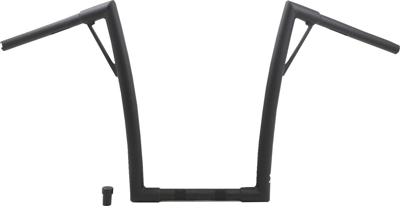 BURLY BRAND Louie Handlebar - 16" - Textured Black B12-7008TB — image 1