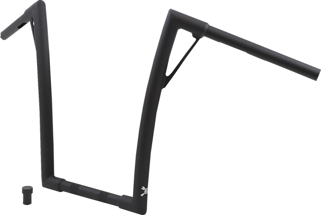 BURLY BRAND Louie Handlebar - 16" - Textured Black B12-7008TB — image 2