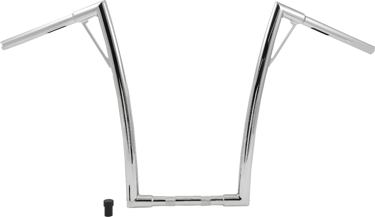 BURLY BRAND Louie Handlebar - 19" - Chrome B12-7011C — image 1